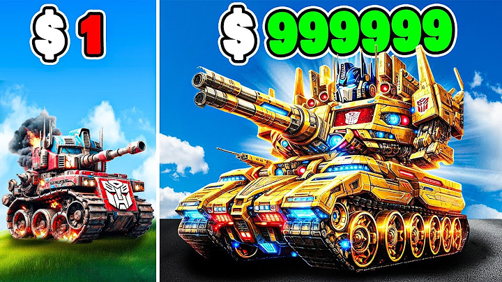 $1 to $1,000,000 TRANSFORMER Tank in GTA 5