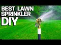 Best Lawn Sprinkler DIY - Without an Irrigation System- Build your own EASY