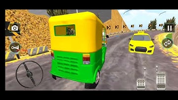 Tuk Tuk Auto Rickshaw Game Video|| Tuk Tuk Auto Rickshaw wala Gameplay||