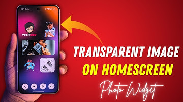 Nothing Phone Homescreen Customization: Transparent Photo Widget 🚀