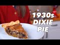 Pie From Another Time... 1930s Dixie Pie Recipe