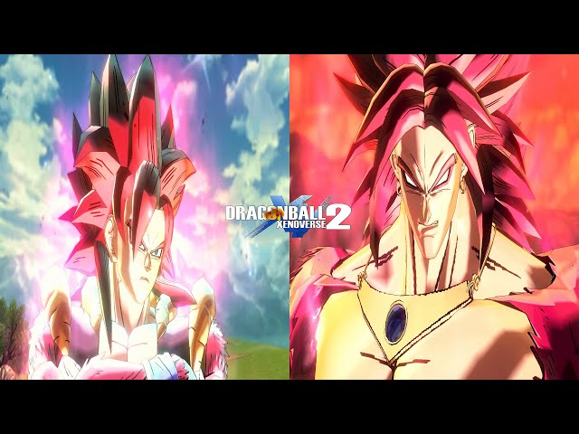 GOGETA AND BROLY SSJ4 LIMIT BREAKER( CUSTOM MOVESET FOR GOGETA ONLY ) –  Xenoverse Mods