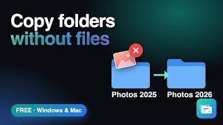 Copy a Folder Structure Without the Files (Windows & Mac) – and 4 More Missing Tools | SlimKit