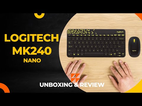 Logitech MK240 Nano Wireless Keyboard and Mouse Combo Review 2023 | Budget-friendly