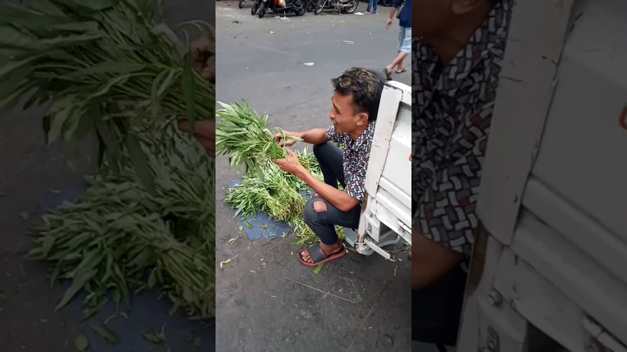 Viral penjual sayur  pasar sunggingan boyolali YouTube