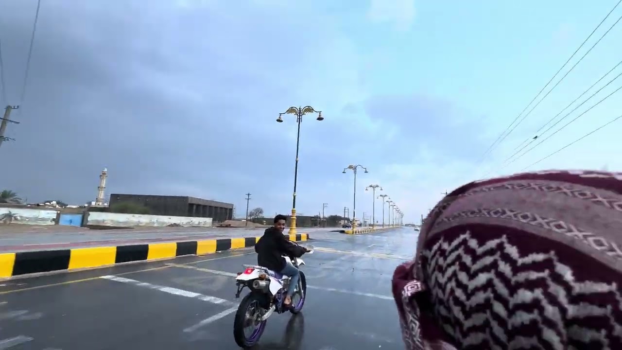 أمطار قرية شناص 