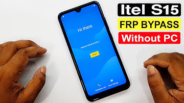 Itel S15 Frp Bypass / Itel S15 (W6002) Google Account Unlock / Itel S15 Frp Unlock Without PC |