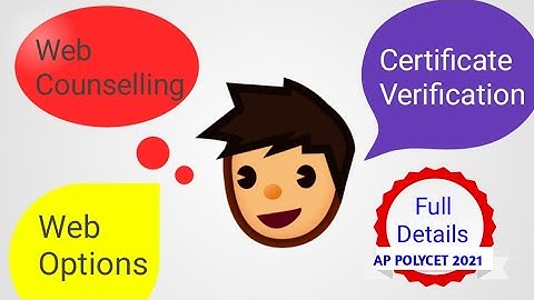 AP POLYCET 2021 WEB COUNSELING AND FEE PAYMENT PROCESS