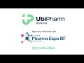 Ubipharm burkina  pharma expo bf 2022