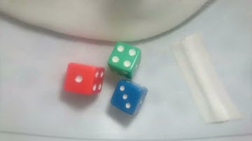 (207) 50 rolls of 3 identifiable dice - RGB Dice