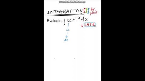 ∫∫ INTEGRATION by part: ∫x.e^(-x).dx  Diploma / Polytechnic Mathematics @ganitandgs