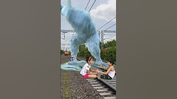 29 December | Train vfx funny magic video | Ayan mechanic