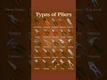 Type of pliers | pliers kitne parkar ke hote hai | pliers koun koun se hote hai #shorts #pliers #ai