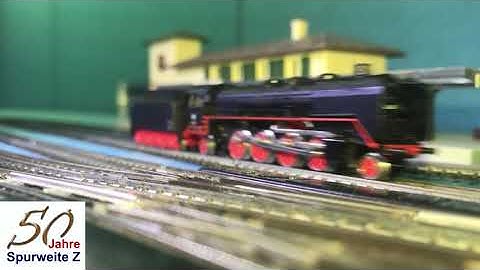 My celebration for 50 years of Märklin Z scale (also known as mini-club)