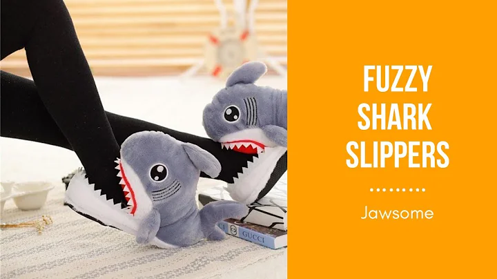 Fuzzy Shark Slippers Review