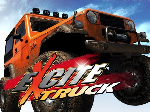 Excite Truck (Nintendo Wii) - сумасшедшие гонки!