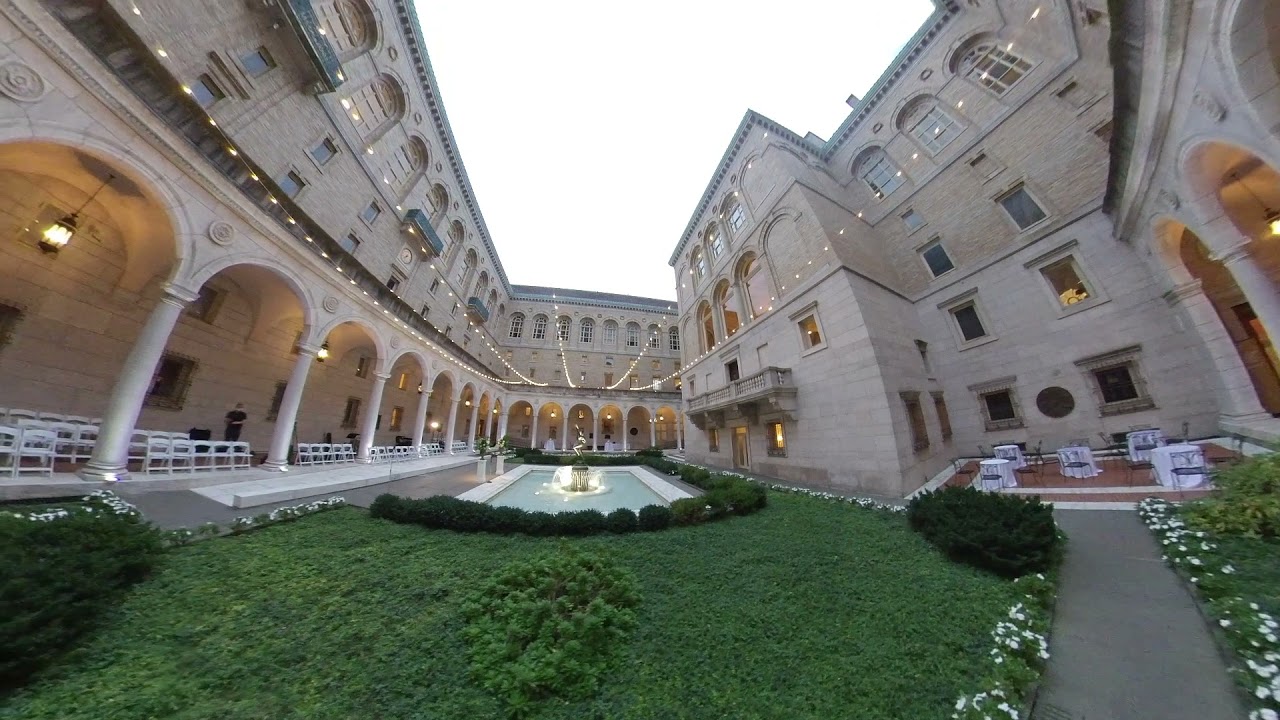 Boston Public Library Courtyard Lighting