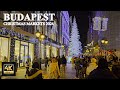 Budapest Christmas Markets 2024 4K