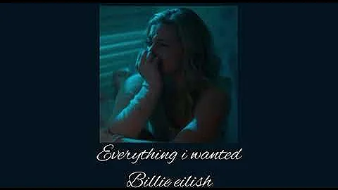 Everything i wanted - billie eilish edit audio sad😞