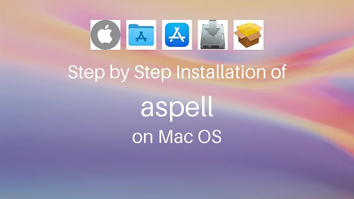 ✅ Solved - Download & install aspell on Mac OS (Sonoma, Sequoia, Ventura) via Homebrew / brew