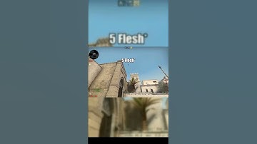 CS:GO Moment, 6 Flesh - 1 Bullet xD