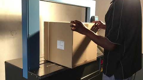 EXS158 FULLY STRAPPING MACHINE