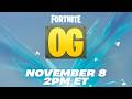 Fortnite OG Butterfly Live Event Trailer Teaser
