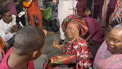 80 LIKE 18: ACTRESS BIMBO AKISANYA MOM SCATTERED DANCE FLOOR AT HER 80TH BIRTHDAY PARTY