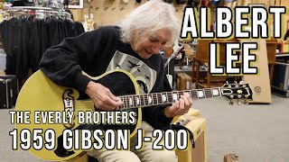 Video thumbnail of "The Everly Brothers 1959 Gibson J-200 that Albert Lee is playing at Norman's Rare Guitars!!!"