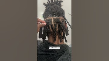 How to do Two strand twist #twostrandtwist #hairtok #locs #locstyles #locretwist #truedialogue