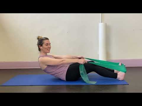 35 min Theraband Pilates Mat Class