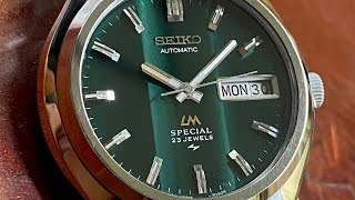 Vintage July 1974 Seiko 5216-7040 LM LordMatic Special w/ Sapphire Crystal Upgrade - FULLY SERVICED