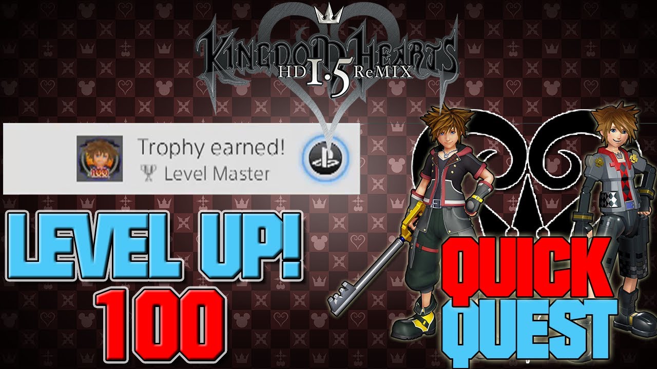 Best way to level up to 100 in Kingdom hearts 1 (khfm) - YouTube