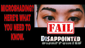 MICROSHADING FAIL || +  HEALING PROCESS 2020