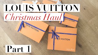 WHAT I GOT FOR CHRISTMAS | LOUIS VUITTON HAUL UNBOXING Part 1 HARD TO GET ITEMS!