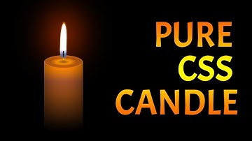 Pure CSS Candle @keyframes Animation | NoorHUB