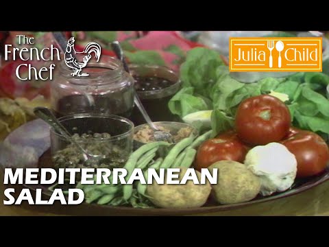 Mediterranean salad (Salade Nicoise) | The French Chef Season 7 | Julia Child