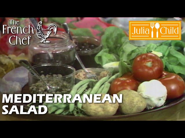 Mediterranean salad (Salade Nicoise) | The French Chef Season 7 | Julia Child class=