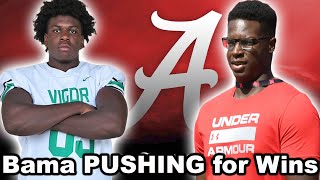 Alabama Football News Alabamas After Huge Wins On The Ol As Top Ranked Ol Visit Cfb Is Scared?