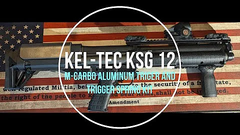 M*Carbo Aluminum Trigger and Spring Kit for Kel-Tec KSG 12