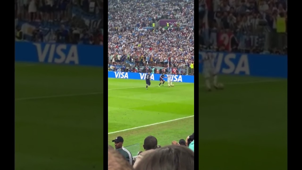 The best angle of the Messi assist v Croatia