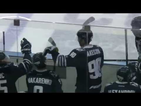 Jason Akeson first KHL goal