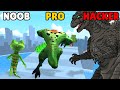 NOOB vs PRO vs HACKER in Kaiju Run