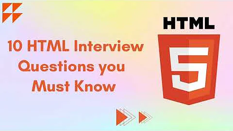 10 HTML Interview Questions you must know || Frontend Interview Questions