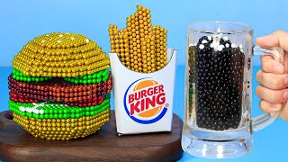 Burger King | BEST BURGER in New York City 🍔👑 | Magnet Stop Motion Cooking ASMR screenshot 3