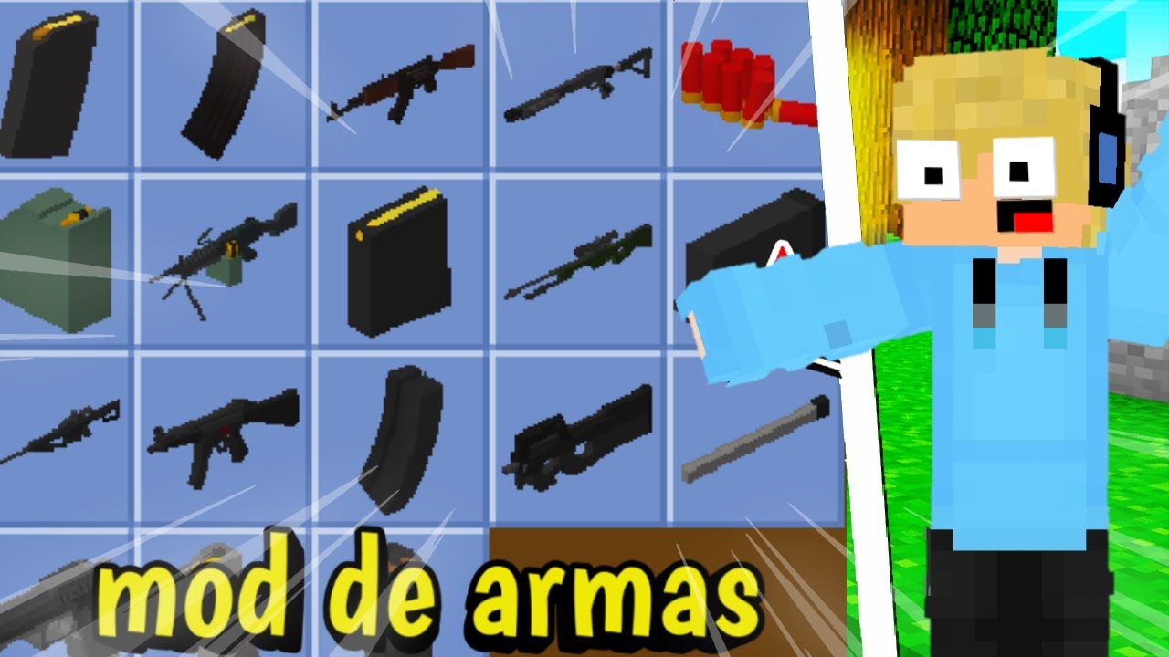 Mod De Armas 3D! Minecraft (Xbox One) -Addon 