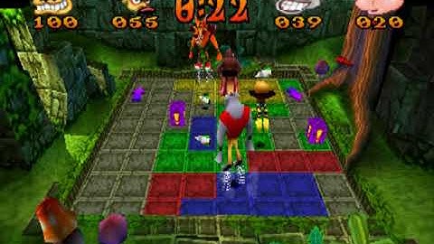 Crash Bash - Any% Walkthrough - Part 3 - Pogo Painter Trophy