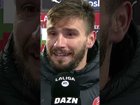 Portu y una declaración de amor al Girona en el micrófono de DAZN #LALIGAenDAZN