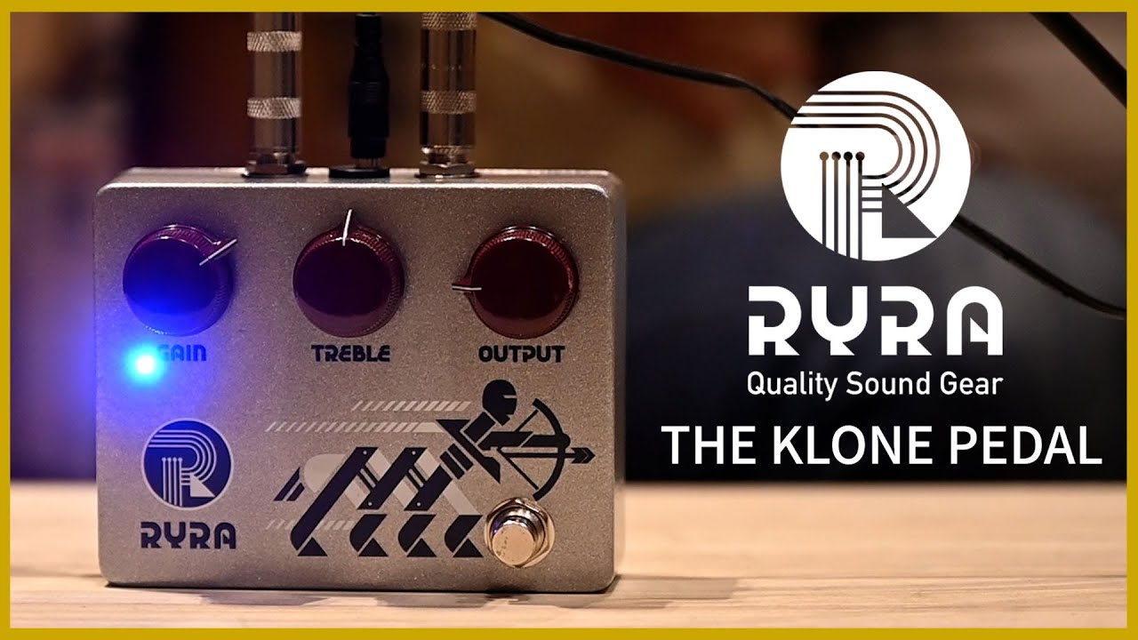 [투데이스기어] 클론 센타우르의 완벽한 재현! RYRA 이펙터 THE KLONE PEDAL - YouTube