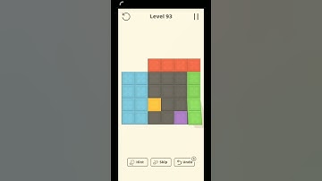 Folding Blocks Level 93 Walkthrough